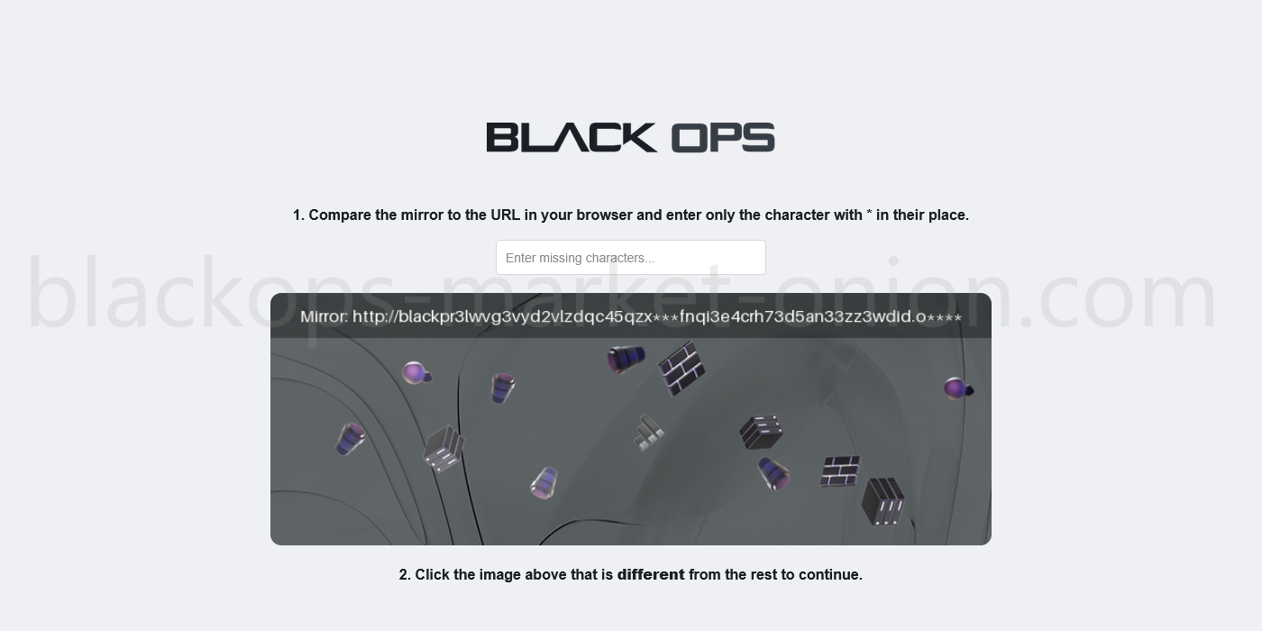 Blackops Darknet security-focused market dashboard